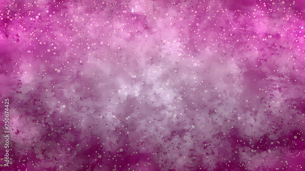 Abstract Purple Haze With Sparkling Particles Abstract Purple Haze With Sparkling Particles
