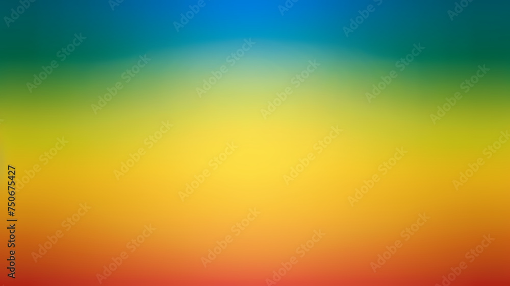 Vivid Gradient Sunset Colors as Abstract Background