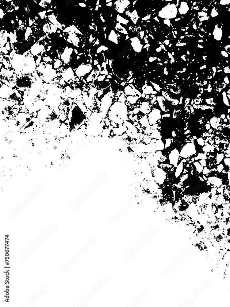 Obraz premium Mosaic pattern texture in position and negative