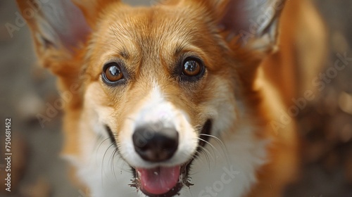 A Pembroke Welsh Corgi