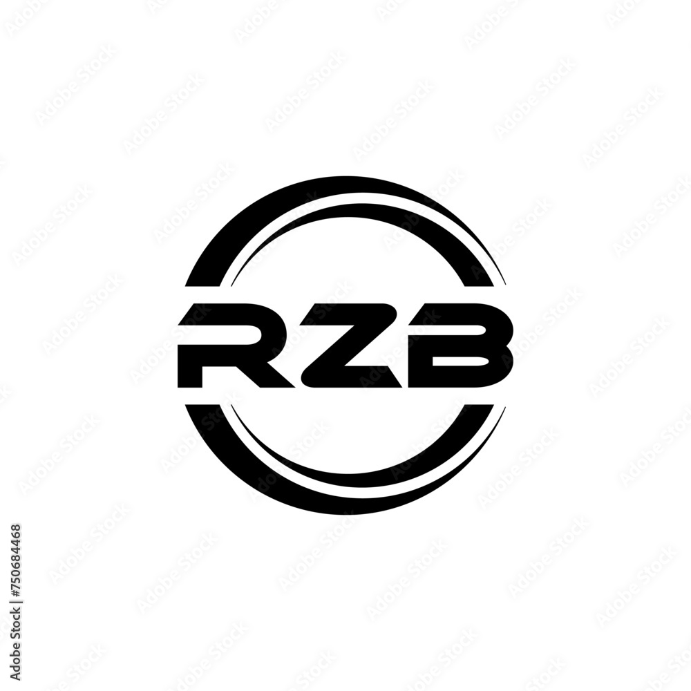 RZB letter logo design with white background in illustrator, vector logo modern alphabet font overlap style. calligraphy designs for logo, Poster, Invitation, etc. RZB letter logo design with white background in illustrator, vector logo modern alphabet font overlap style. calligraphy designs for logo, Poster, Invitation, etc.