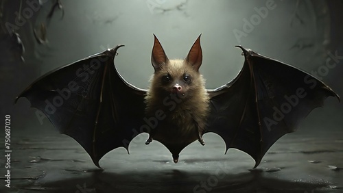 Close up of a bat photo