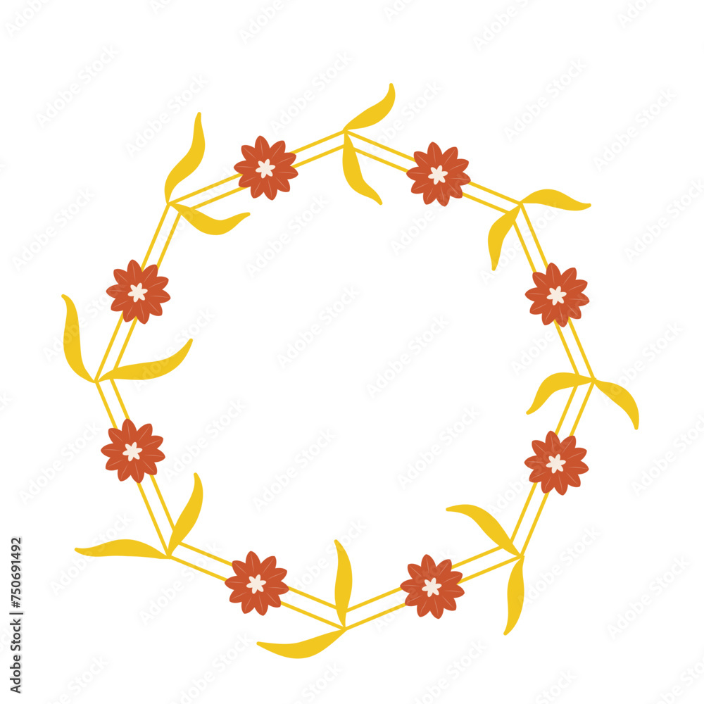 floral frame decoratoon floral frame decoratoon