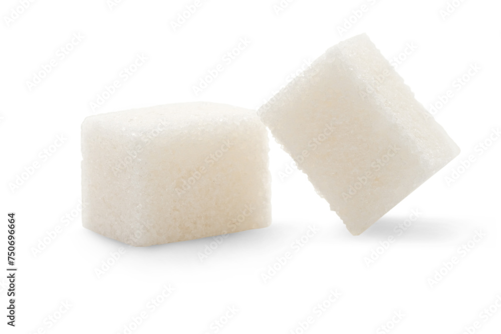 Sugar isolated on the white background Sugar isolated on the white background