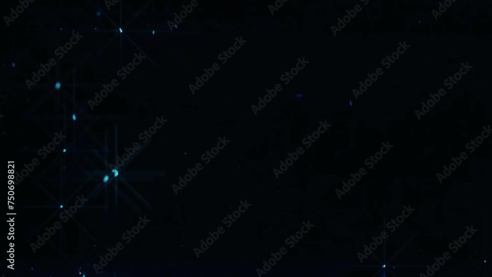 Blue bubbles galaxy animation background Blue bubbles galaxy animation background