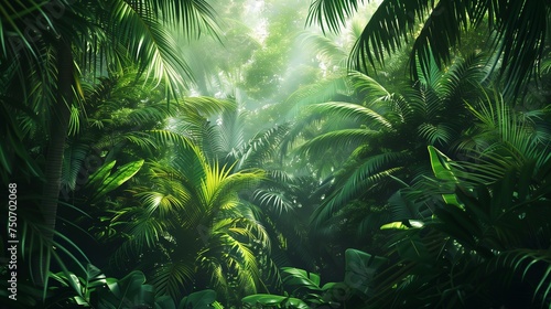 Tropical Jungle Background