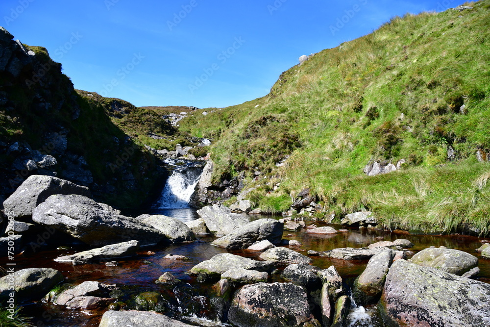 Mahon waterfall in the Comeragh mountains Mahon waterfall in the Comeragh mountains