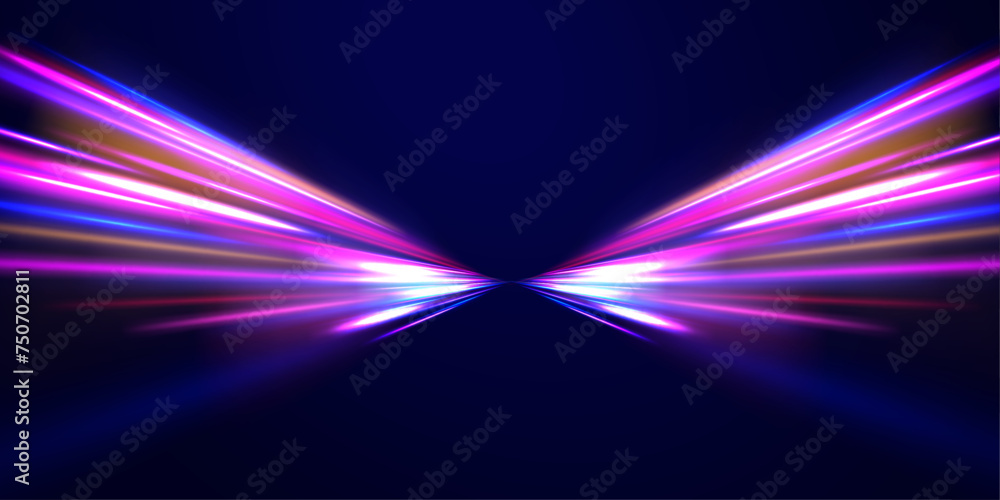 Modern abstract high-speed light trials effect. Futuristic dynamic movement technology. Velocity pattern for banner or poster design background idea. Vector eps10. Modern abstract high-speed light trials effect. Futuristic dynamic movement technology. Velocity pattern for banner or poster design background idea. Vector eps10.