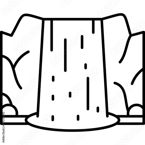 Waterfall Icon