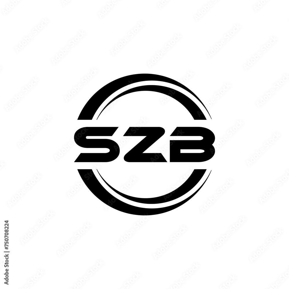 SZB letter logo design with white background in illustrator, vector logo modern alphabet font overlap style. calligraphy designs for logo, Poster, Invitation, etc. SZB letter logo design with white background in illustrator, vector logo modern alphabet font overlap style. calligraphy designs for logo, Poster, Invitation, etc.