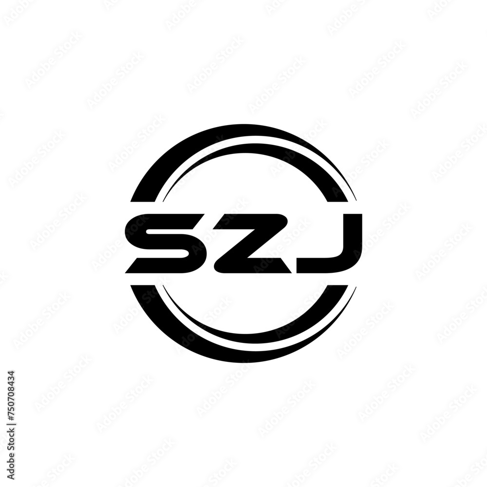 SZJ letter logo design with white background in illustrator, vector logo modern alphabet font overlap style. calligraphy designs for logo, Poster, Invitation, etc. SZJ letter logo design with white background in illustrator, vector logo modern alphabet font overlap style. calligraphy designs for logo, Poster, Invitation, etc.