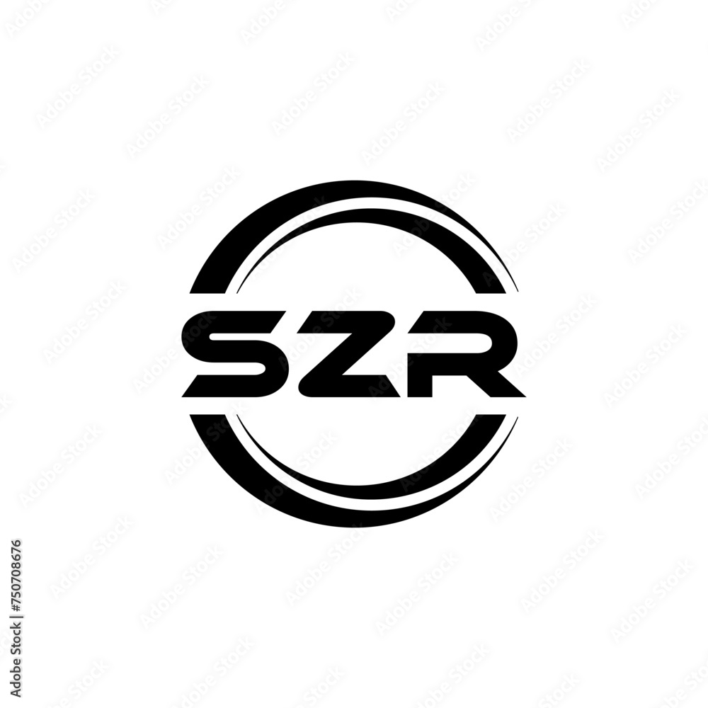 SZR letter logo design with white background in illustrator, vector logo modern alphabet font overlap style. calligraphy designs for logo, Poster, Invitation, etc. SZR letter logo design with white background in illustrator, vector logo modern alphabet font overlap style. calligraphy designs for logo, Poster, Invitation, etc.