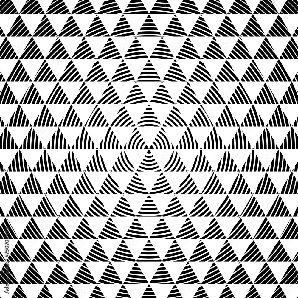 abstract black and white background pattern. Triangle Vector Abstract abstract black and white background pattern. Triangle Vector Abstract