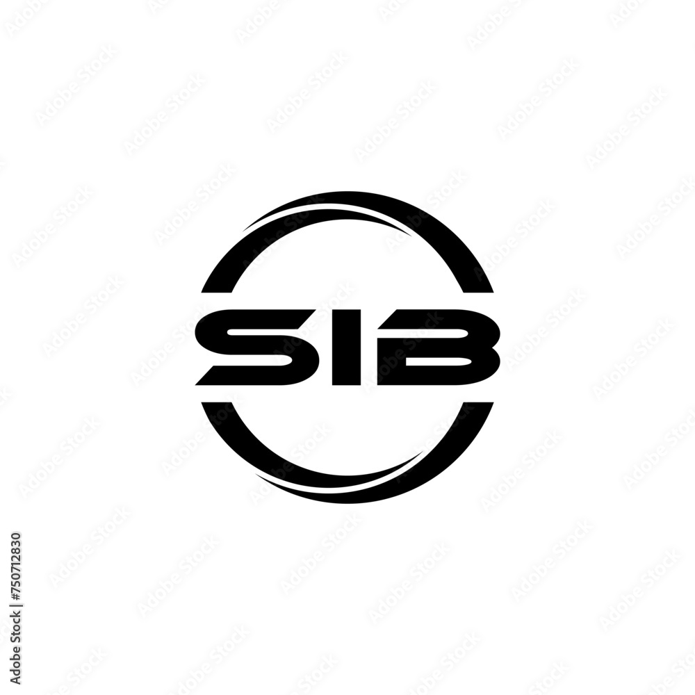 SIB letter logo design with white background in illustrator, cube logo, vector logo, modern alphabet font overlap style. calligraphy designs for logo, Poster, Invitation, etc. SIB letter logo design with white background in illustrator, cube logo, vector logo, modern alphabet font overlap style. calligraphy designs for logo, Poster, Invitation, etc.