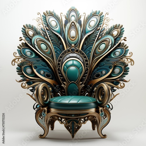 Peacock inspired Chair