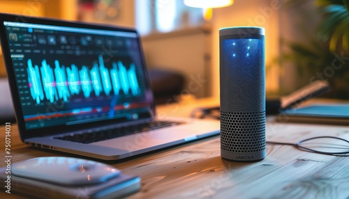 Voice Search Optimization Strategies, voice search optimization strategies with an image showing marketers optimizing website content and SEO tactics to cater to voice-activated search queries, AI