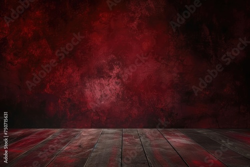 Background horizontal Studio Portrait Backdrops dark red