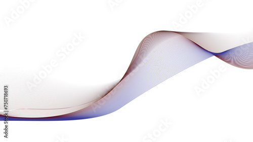 Abstract curved lines background wallpaper vector image for backdrop or presentation