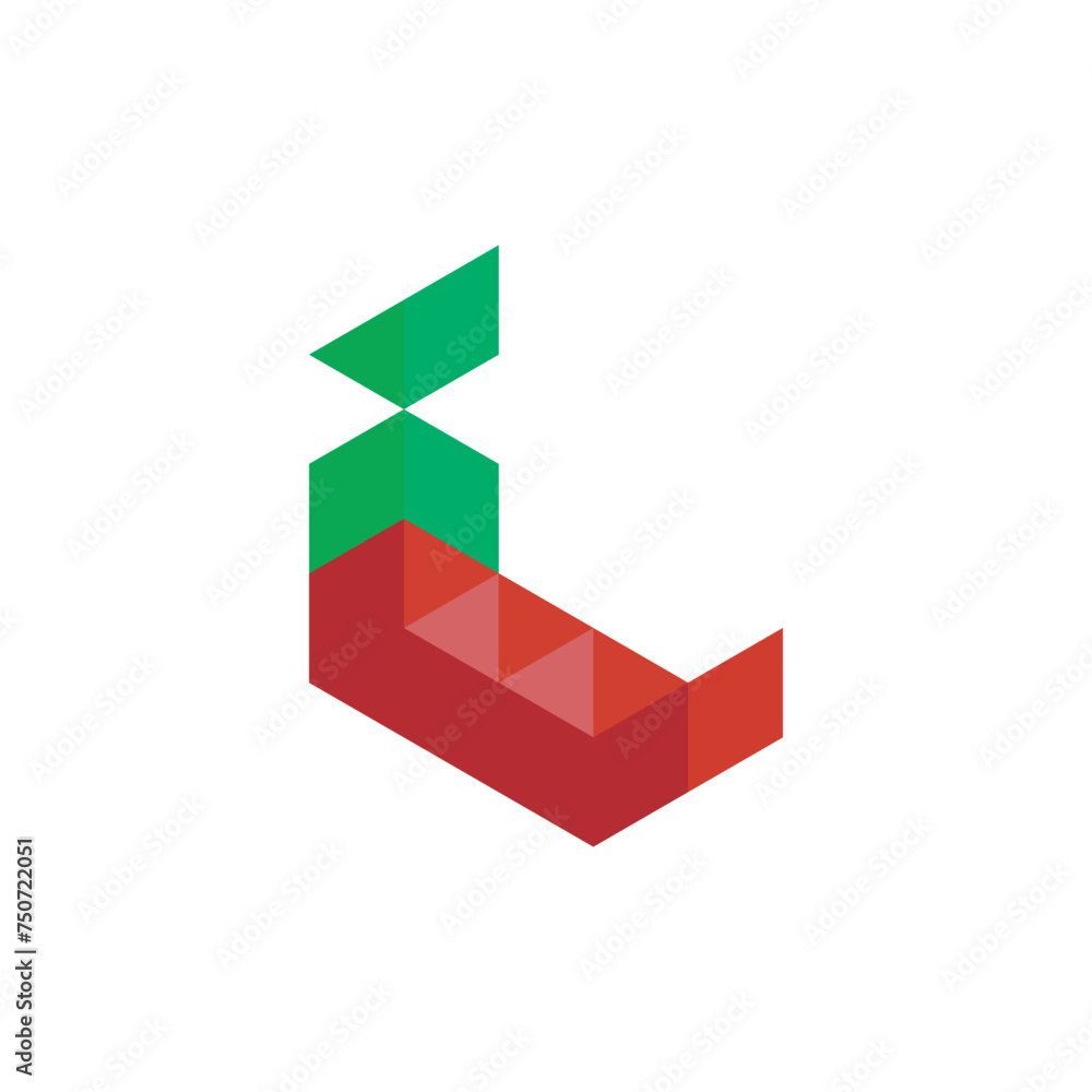 Premium Vector Red pepper in polygonal geometric Logo Icon Symbol Vector Design Template. Premium Vector Red pepper in polygonal geometric Logo Icon Symbol Vector Design Template.