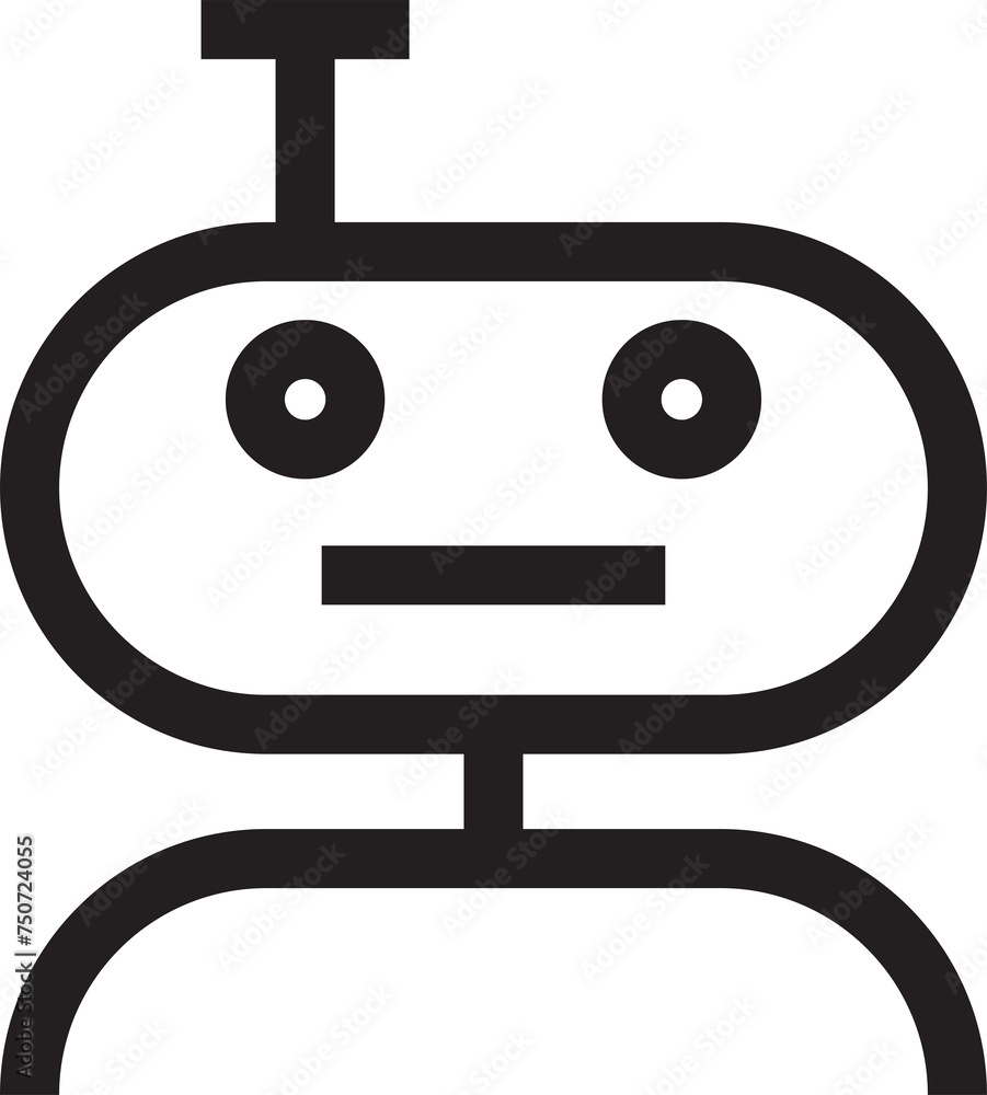 Robot Avatar Icon Robot Avatar Icon