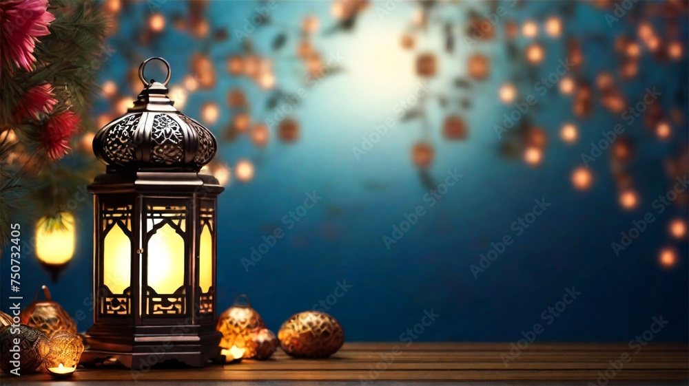Islamic arabic lantern for ramadan kareem eid mubarak background Islamic arabic lantern for ramadan kareem eid mubarak background