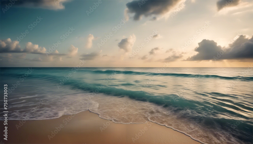 Splendore Marino- Orizzonte Espansivo di una Spiaggia Tropicale