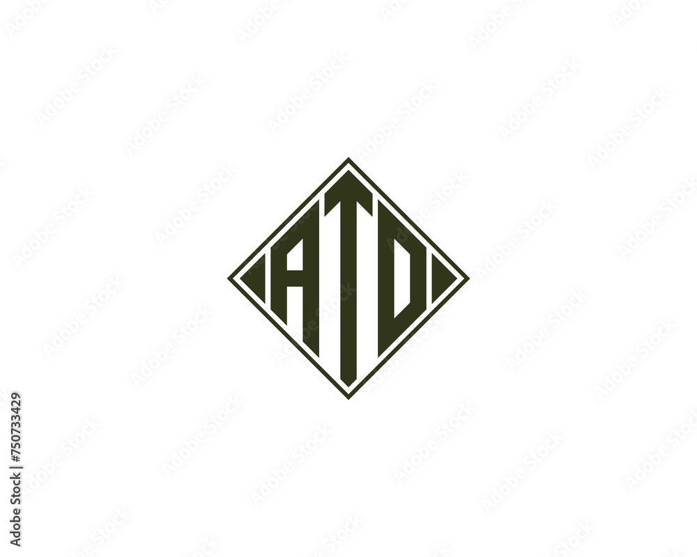 ATO logo design vector template ATO logo design vector template
