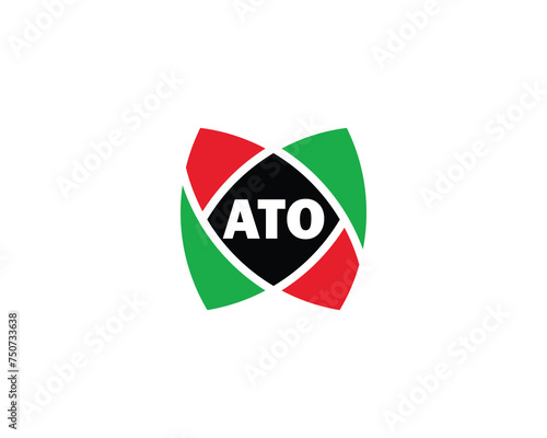ATO logo design vector template Free Download ATO logo design vector template - GFXLoad
