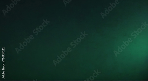 Dark green and emerald green gradient background. 