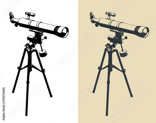 Refracting telescope