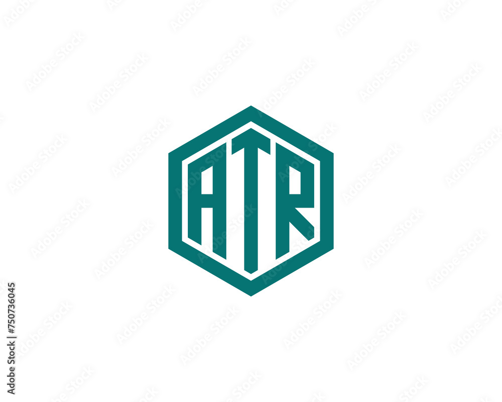 ATR logo design vector template ATR logo design vector template