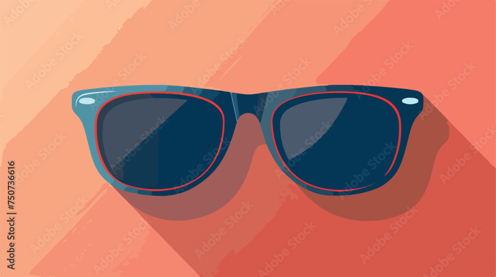 Sunglasses icon vector design. Glasses collection.  - obrazy, fototapety, plakaty 