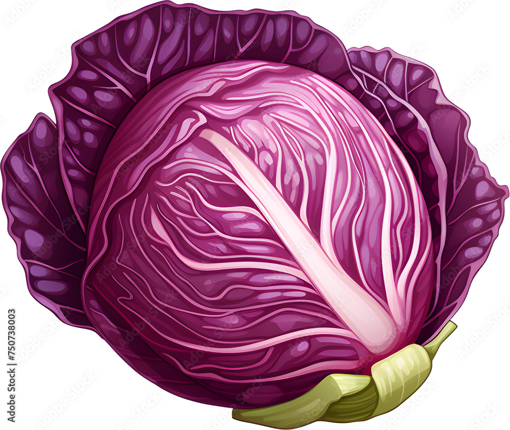 Obraz premium Red cabbage, vegetables