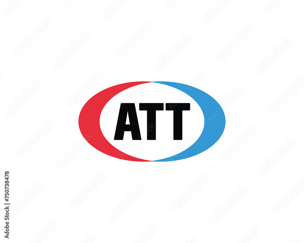 ATT Logo design vector template ATT Logo design vector template