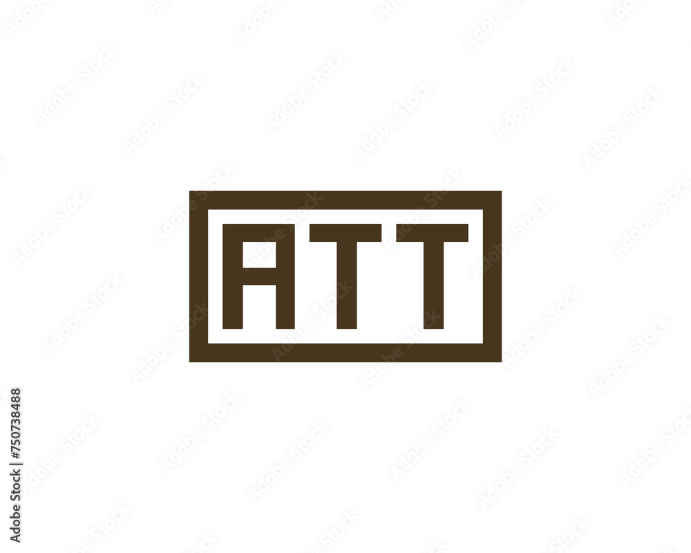ATT Logo design vector template ATT Logo design vector template