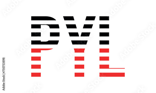 PYL three initial letter iconic line negative space minimal logo design vector template. monogram, abstract, wordmark, business, typography, minimalist, brand, company, flat, modern, unique, simple