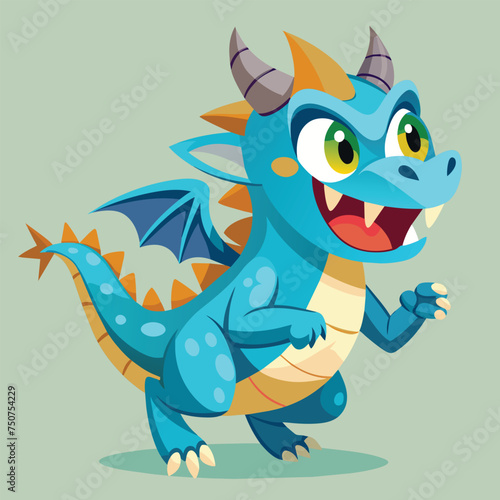 Dragon vector illustration