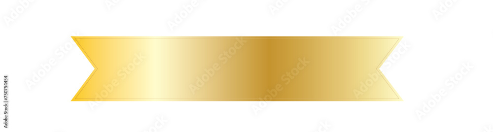 gold ribbon, sticker golden ribbon, gold label, tape bow gold ribbon, sticker golden ribbon, gold label, tape bow