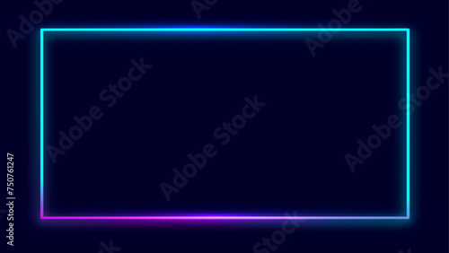 neon sign for website background, Neon digital background, Neon lights social media banner, Neon boarder for website banner neon lines and has space for writing 