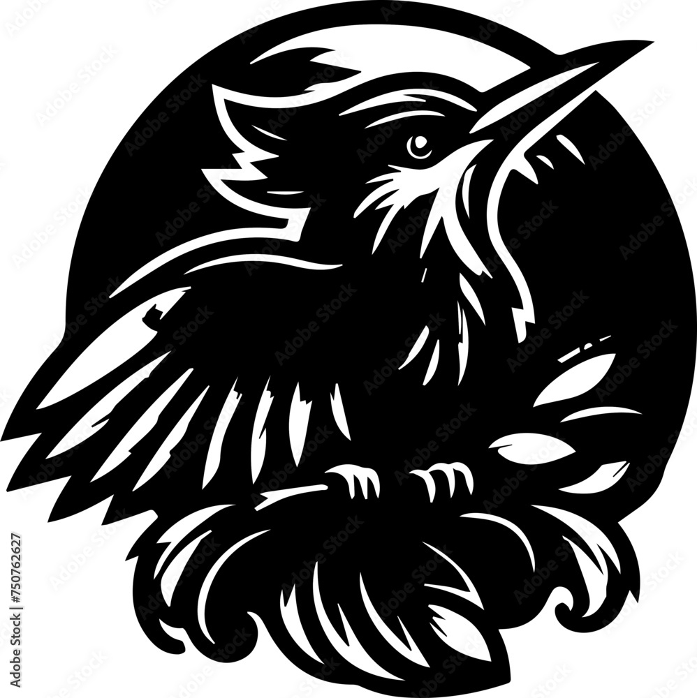 Fototapeta premium Phoenix silhouette