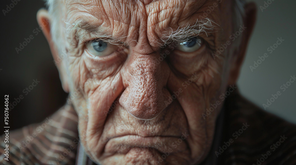 Angry mature man. Angry mature man.
