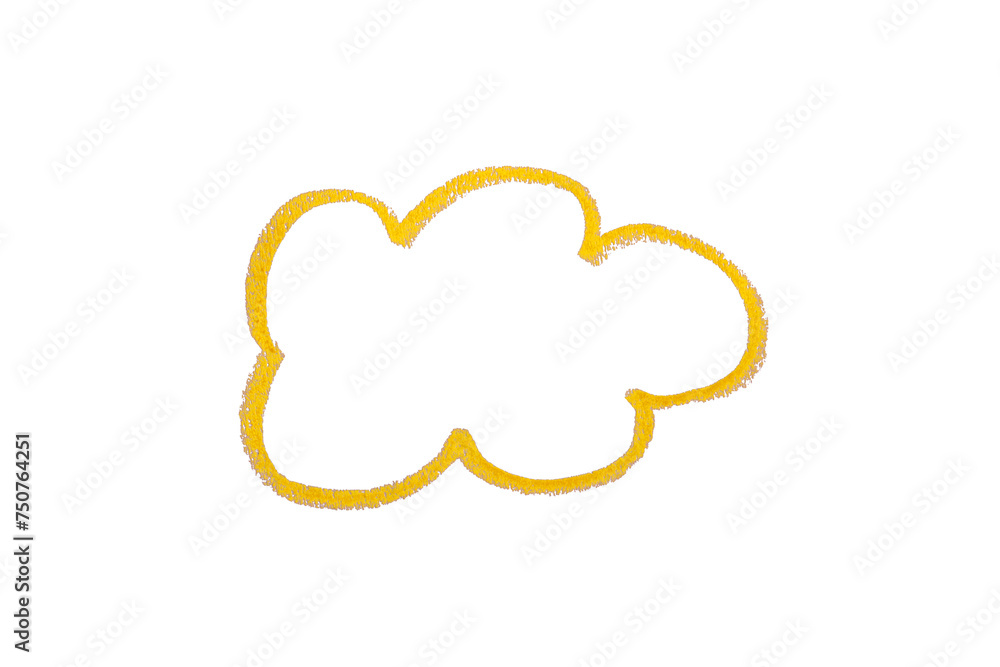 yellow pencil strokes isolated on transparent background yellow pencil strokes isolated on transparent background