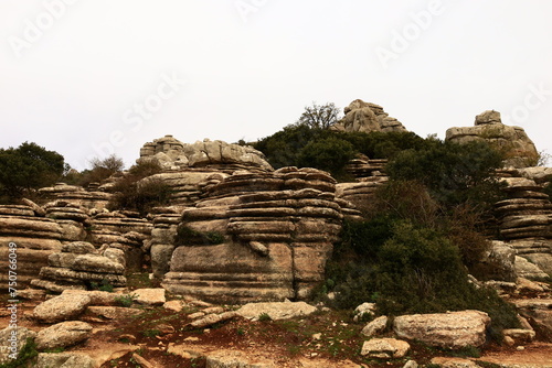 El Torcal de Antequera is a nature reserve in the Sierra del Torcal mountain range located south of the city of Antequera, in the province of Málaga