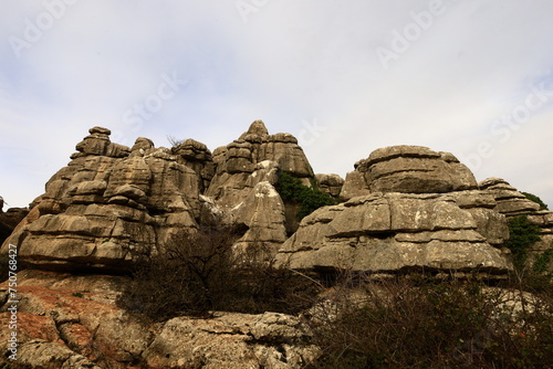 El Torcal de Antequera is a nature reserve in the Sierra del Torcal mountain range located south of the city of Antequera, in the province of Málaga © clement