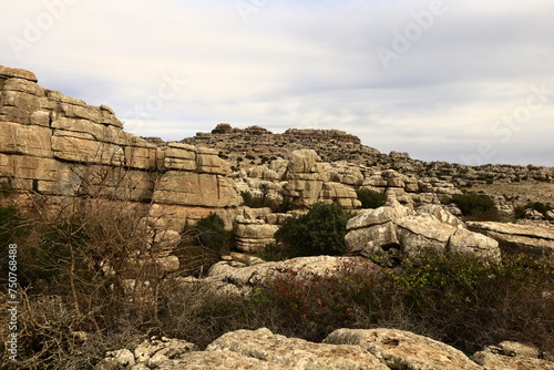 El Torcal de Antequera is a nature reserve in the Sierra del Torcal mountain range located south of the city of Antequera, in the province of Málaga