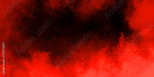 Red realistic fog or mist brush effect smoke vape texture overlays vector cloud. Abstract smoke exploding cumulus clouds 