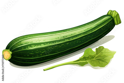 Fresh, Organic Green Vegetable - Zucchini: A Delightful Summer Harvest