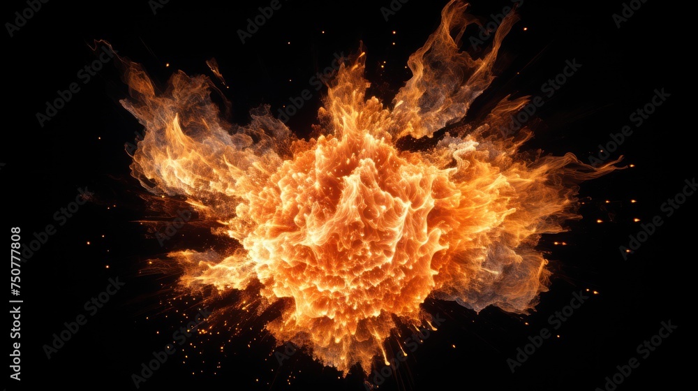 fire blast ,fire frame is burning fire blast ,fire frame is burning