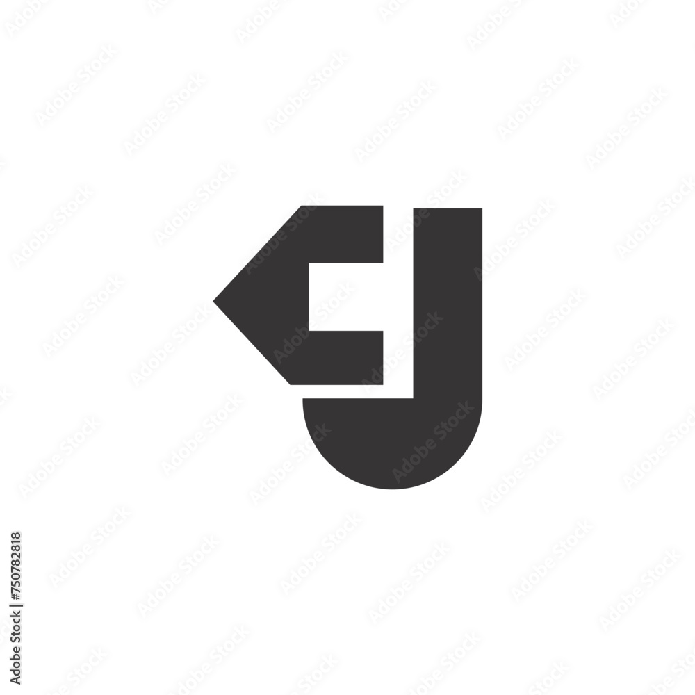 Alphabet letters Initials Monogram logo JC, CJ, J and C Alphabet letters Initials Monogram logo JC, CJ, J and C