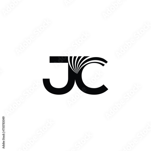 CJ or JC logo and icon design